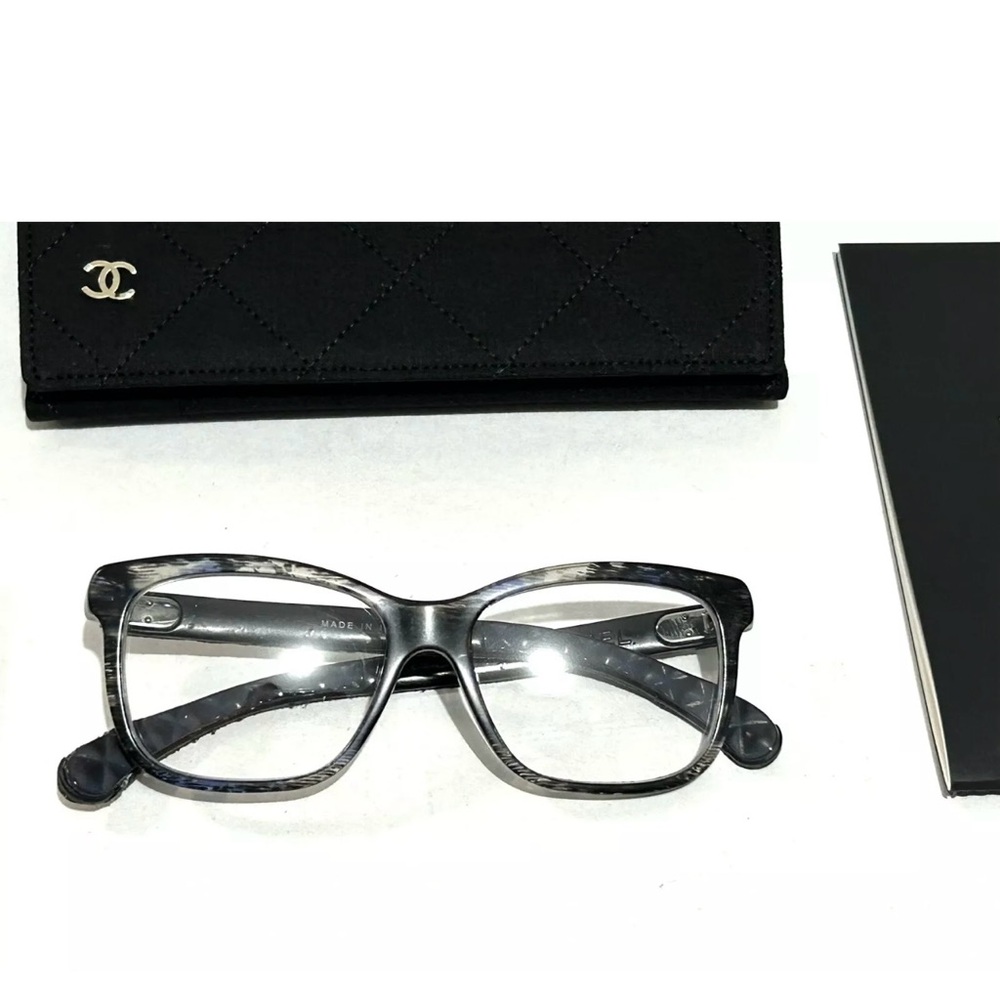 CHANEL Black Glasses Timeless Design